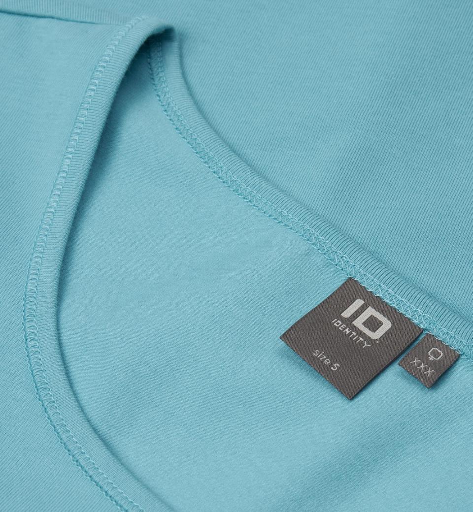 3/4 Ærmet Stretch T-shirt - Dame - Aqua - ID 0597 - Billede 5