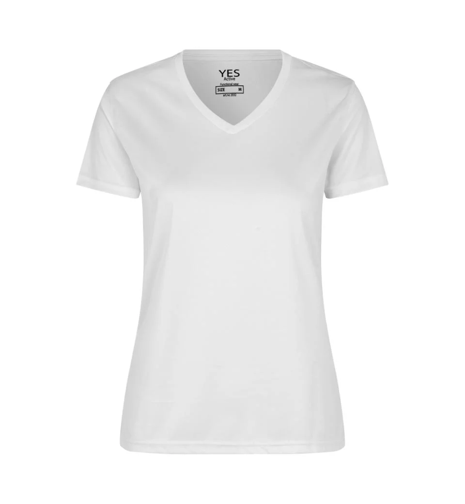 Active T-shirt - Dame - Hvid - ID 2032