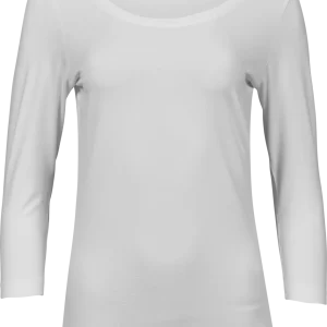 3/4 stretch sleeve tee - Dame - Hvid - Style 460