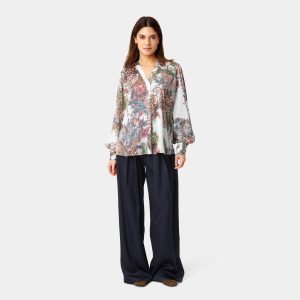 Karmamia amalia shirt meadow white