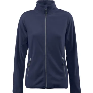 Mikrofleece Jakke Dame, Navy - PRINTER 2261509
