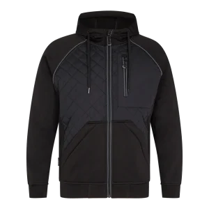 X-treme softshelljakke med hætte, Sort - Herre - Engel Workwear - 1361-207-20