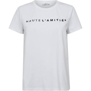 Haute lamitie hl10096 rub logo tee white