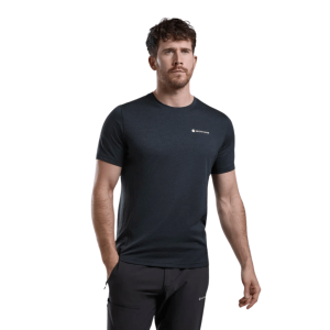 Montane Dart T-shirt Herre – Åndbar Genanvendt Polyester – Sort