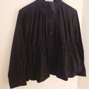 Rabens saloner poplin puffed hem